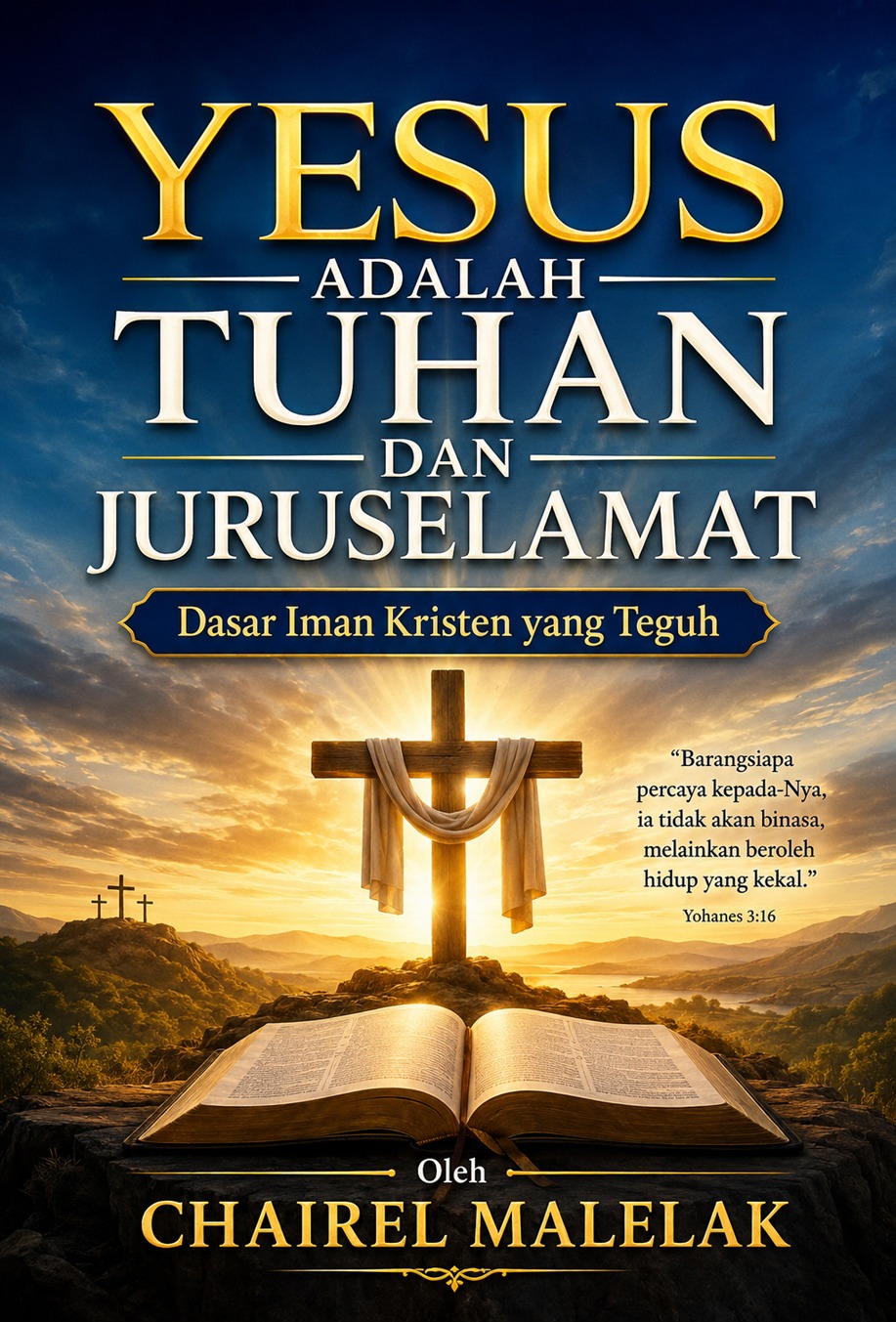 YESUS ADALAH TUHAN DAN JURUSELAMAT Dasar Iman Kristen yang Teguh