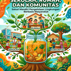 ECO ENZYME UNTUK SEKOLAH, RUMAH, DAN KOMUNITAS Solusi Mandiri Pengelolaan Lingkungan Berbasis Masyarakat ECO ENZYME UNTUK SEKOLAH, RUMAH, DAN KOMUNITAS Solusi Mandiri Pengelolaan Lingkungan Berbasis Masyarakat