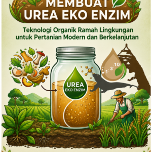PANDUAN PRAKTIS MEMBUAT UREA EKO ENZIM Teknologi Organik Ramah Lingkungan untuk Pertanian Modern dan Berkelanjutan PANDUAN PRAKTIS MEMBUAT UREA EKO ENZIM Teknologi Organik Ramah Lingkungan untuk Pertanian Modern dan Berkelanjutan