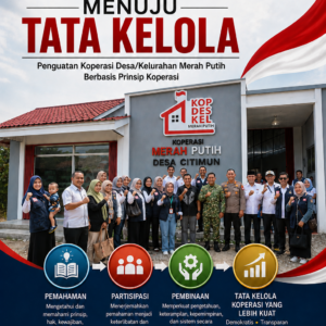 DARI PEMAHAMAN MENUJU TATA KELOLA Penguatan Koperasi Desa/Kelurahan Merah Putih Berbasis Prinsip Koperasi DARI PEMAHAMAN MENUJU TATA KELOLA Penguatan Koperasi Desa/Kelurahan Merah Putih Berbasis Prinsip Koperasi
