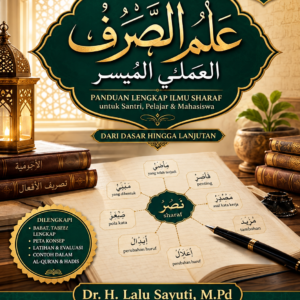 دَلِيْلُ الطَّالِب لِفَهْمِ الصَّرفِ بِسُهُولَة عِلْمُ الصَّرْفِ العَمَلِيُّ المُيَسَّرُ Panduan Lengkap Ilmu Sharaf dari Dasar Hingga Lanjutan untuk Santri, Pelajar, dan Mahasiswa