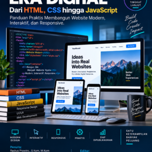 WEB DESIGN ERA DIGITAL Dari HTML, CSS hingga JavaScript Panduan Praktis Membangun Website Modern, Interaktif, dan Responsive WEB DESIGN ERA DIGITAL Dari HTML, CSS hingga JavaScript Panduan Praktis Membangun Website Modern, Interaktif, dan Responsive